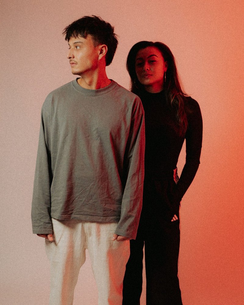 Demi and Robin — press portrait by Michael Hauschildt